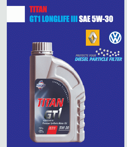Моторно масло TITAN GT1 LONGLIFE III /SAE 5W-30/