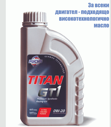 Моторно масло TITAN GT1 SAE 0W-20
